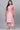Pink Color Art Silk Fabric Regular Wear Readymade Plus Size Kurti With Bottom