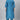 Sky Blue Color Art Silk Fabric Daily Wear Readymade Plus Size Kurti With Bottom
