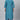 Teal Color Art Silk Fabric Casual Readymade Plus Size Kurti With Bottom