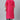Pink Art Silk Fabric Regular Wear Readymade Plus Size Kurti With Bottom