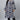Grey Color Art Silk Fabric Casual Readymade Plus Size Kurti With Bottom