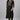 Black Color Crepe Fabric Regular Wear Readymade Kurti With Bottom