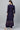 Rayon Fabric Navy Blue Color Regular Wear Readymade Top Bottom Set