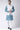 Blue Color Cotton Fabric Wedding Wear Kurta Pyjama With Jacket