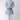 Sky Blue Color Reception Wear Indo Western For Man In Fancy Fabric