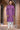Cotton Fabric Enchanting Purple Color Kurta Pyjama In Festival Wear