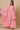Casual Wear Pink Color Cotton Fabric Kurti Bottom Dupatta Set