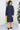 Engaging Navy Blue Color Fancy Fabric Festive Wear Trendy Readymade Kurta Pyjama For Men