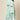 Light Cyan Color Daily Wear Fancy Work Readymade Delicate Top Bottom Dupatta Set In Cotton Fabric