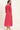 Cotton Fabric Casual Wear Printed Work Brilliant Anarkali Kurti In Rani Color