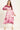 Casual Wear Crepe Fabric Pink Color Ingenious Kaftan Kurti