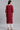 Rayon Fabric Red Color Casual Wear Incredible Top Bottom Set
