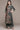 Dark Grey Color Crepe Fabric Fascinating Daily Wear Kurti Palazzo Set