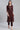 Winsome Printed Work Brown Color Casual Wear Top Bottom Set In Rayon Fabric