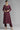 Burgundy Color Rayon Fabric Precious Top Bottom With Printed Work