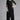 Aristocratic Printed Work On Black Color Top Bottom In Cotton Fabric