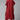 Flamboyant Rayon Fabric Kaftan With Bottom In Red Color