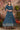 Festival Look Art Silk Fabric Blue Color Attractive Anarkali Style Kurti