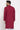 Stylish Function Wear Maroon Color Cotton Fabric Kurta