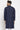 Function Wear Cotton Fabric Navy Blue Color Blazing Kurta
