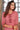 Sophisticated Red Chinon Readymade Kurti
