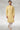 Printed Work On Yellow Color Tempting Function Wear Kurta Pyjama In Cotton Fabric
