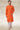 Elegant Orange Color Cotton Fabric Function Wear Kurta Pyjama With Printed Work