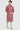 Rust Color Festival Wear Classic Cotton Fabric Kurta Pyjama