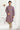 Function Wear Jaqurd Silk Fabric Lavender Color Redaymade Kurta Pyjama
