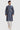 Alluring Grey Color Art Silk Fabric Readymade Kurta Pyjama For Men