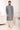 Fetching Brocade Fabric Indo Western For Men In Blue Color