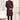 Enriching Red Color Brocade Fabric Indo Western For Men