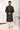 Mesmeric Grey Color Brocade Fabric Indo Western For Men
