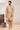 Silk Fabric Designer Wedding Wear Readymade Indo Western For Men In Golden Color