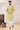 Festive Wear Readymade Kurta Pyjama For Men In Green Cotton Fabric