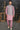 Pink Color Provocative Kurta Pyjama With Jacket In Cotton Fabric