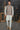Off White Color Splendid Kurta Pyjama Jacket Set In Cotton Fabric
