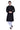 Striking Black Color Georgette Fabric Function Wear Kurta Pyjama For Men