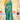 Border Work On Awesome Fancy Fabric Saree In Sea Green Color