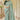 Border Work On Light Cyan Color Aristocratic Fancy Fabric Saree