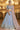 Fashionable Embroidered Work On Georgette Lehenga In Sky Blue Color