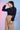 Exclusive Navy Blue Rayon Fabric Self Design Readymade Top