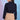 Exclusive Navy Blue Rayon Fabric Self Design Readymade Top