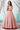 Party Wear Georgette Fabric Fancy Work Gown In Peach Color