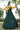 Green Color Cotton Fabric Party Look Fabulous Gown With Koti