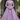 Lavender Color Party Style Captivating Gown In Cotton Fabric