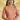 Cotton Fabric Peach Color Party Style Engaging Gown