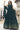 Ingenious Georgette Fabric Gown With Dupatta In Teal Color