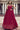 Georgette Fabric Fabulous Rani Color Gown With Dupatta
