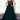 Georgette Fabric Sequins Work Dark Green Color Gown With Dupatta